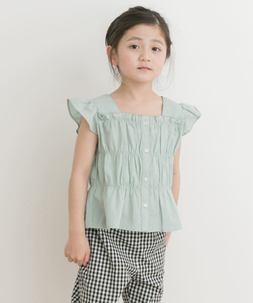 URBAN RESEARCH DOORS（Kids）(アーバンリサーチドアーズ（キッズ）)/シャーリングフリルキャミブラウス(KIDS)/img18