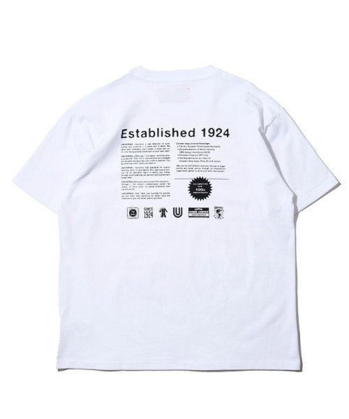 GLOSTER(GLOSTER)/【UNIVERSAL OVERALL/ユニバーサルオーバーオール】100th LIMITED プリントTシャツ/img26