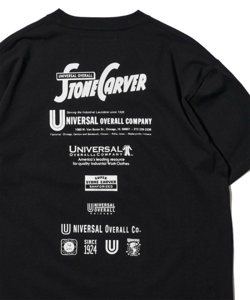 GLOSTER(GLOSTER)/【UNIVERSAL OVERALL/ユニバーサルオーバーオール】100th LIMITED プリントTシャツ/img29