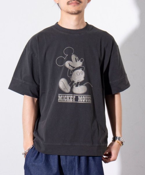 GLOSTER(GLOSTER)/【Disney】【TOM&JERRY】【WILD SPEED】 ピグメント加工 プリントTシャツ/img49