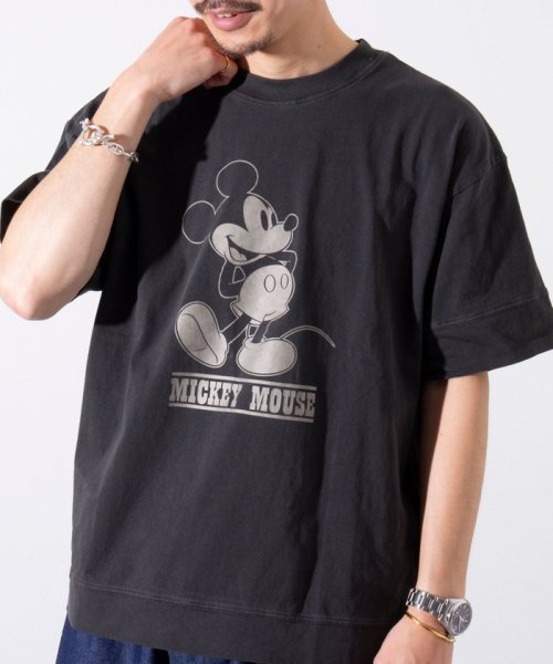 GLOSTER(GLOSTER)/【Disney】【TOM&JERRY】【WILD SPEED】 ピグメント加工 プリントTシャツ/img52