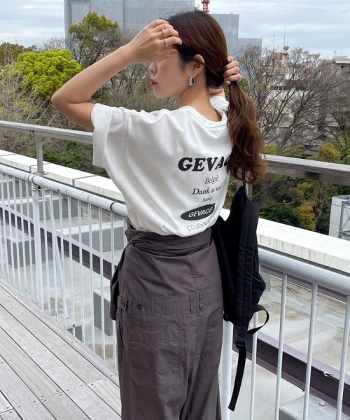 fredy emue(フレディエミュ)/【GEVACO/ゲバコ】バックプリントオーバーサイズTシャツ/img05