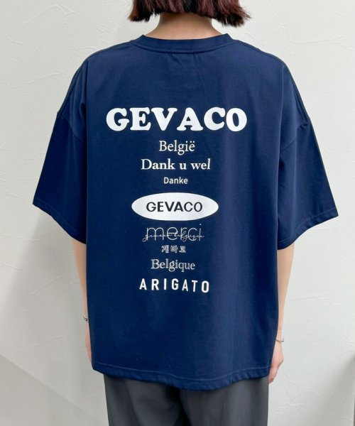 fredy emue(フレディエミュ)/【GEVACO/ゲバコ】バックプリントオーバーサイズTシャツ/img29