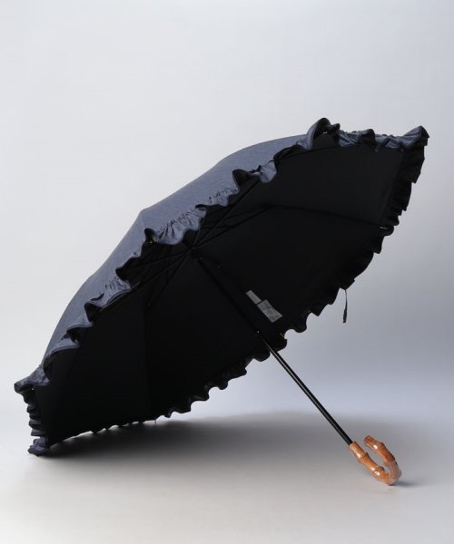 BLAO(ブラオ)/Blao（ブラオ）フリル晴雨兼用傘（折り畳み・トップフラット傘）/img01