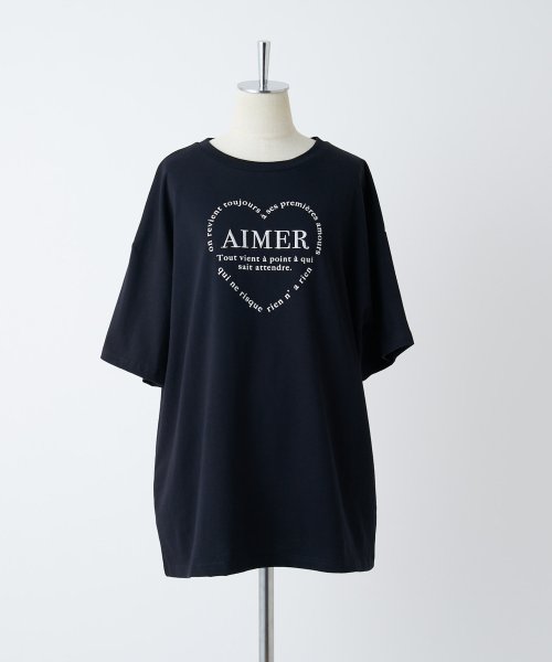 NICE CLAUP OUTLET(ナイスクラップ　アウトレット)/【GW限定価格】【one after another】アソ―トビッグＴシャツ/img11