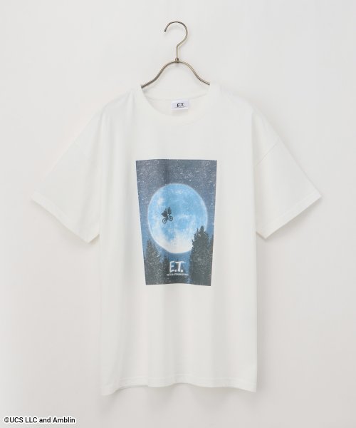 Honeys(ハニーズ)/『Ｅ．Ｔ．』／ゆるＴ トップス Ｔシャツ カットソー 綿100％ オーバーサイズ /img03