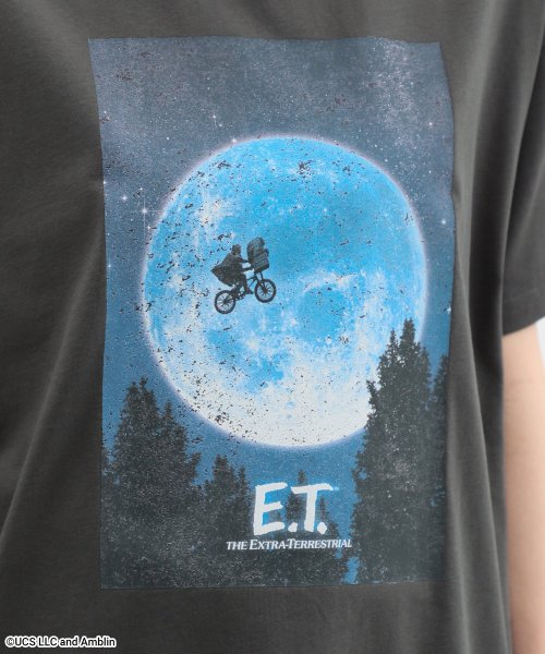 Honeys(ハニーズ)/『Ｅ．Ｔ．』／ゆるＴ トップス Ｔシャツ カットソー 綿100％ オーバーサイズ /img15