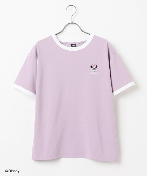 Honeys(ハニーズ)/ディズニー／Ｔシャツ Tシャツ レディース 半袖 キャラクター ミッキー ドナルド /img21