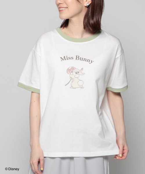 Honeys(ハニーズ)/ディズニー／Ｔシャツ Tシャツ レディース 半袖 キャラクター レディース おしゃれ /img01