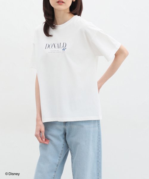 Honeys(ハニーズ)/ディズニー／Ｔシャツ トップス Tシャツ レディース 半袖 ロゴ おしゃれ /img16