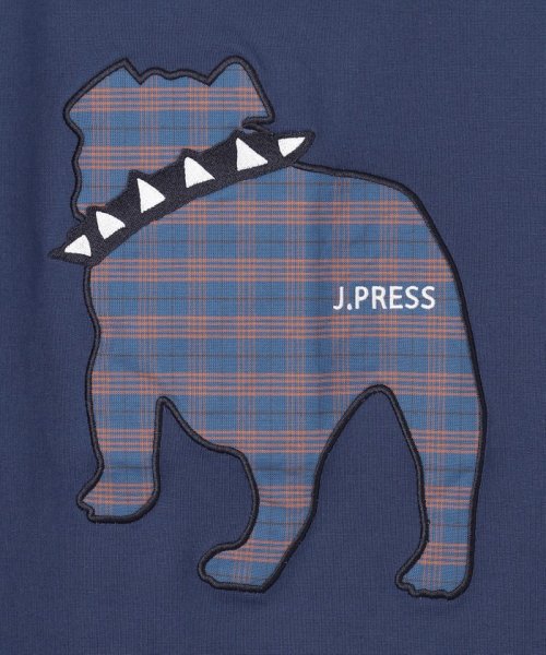 J.PRESS MENS(J．プレス　メンズ)/【UNISEX】ファブリックワッペン バックブルTシャツ/img13