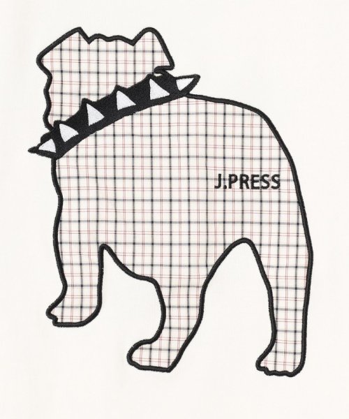 J.PRESS MENS(J．プレス　メンズ)/【UNISEX】ファブリックワッペン バックブルTシャツ/img15