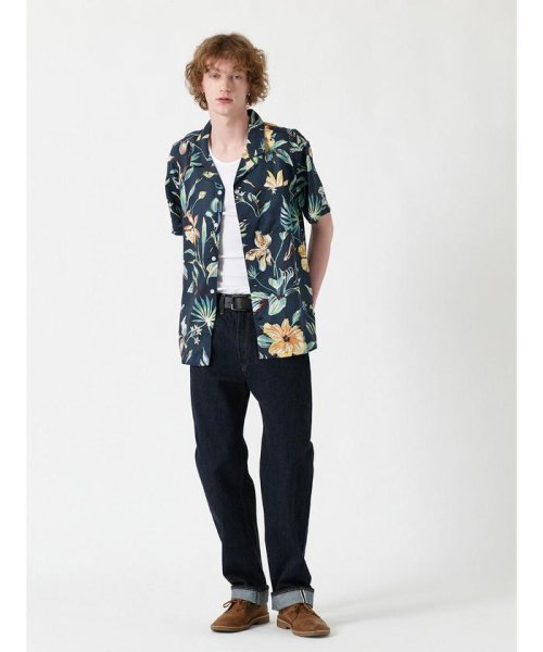 Levi's(リーバイス)/サンセット キャンプ　半袖シャツ ネイビー NEPENTHE FLORAL/img11