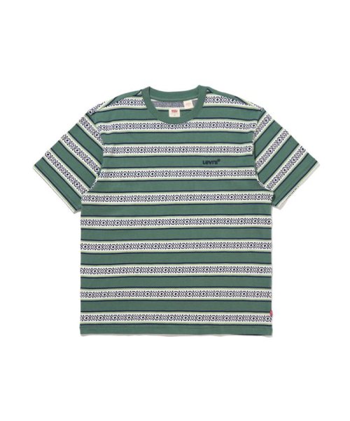 Levi's(リーバイス)/ヴィンテージ Tシャツ グリーン STRIPE DARK/img03