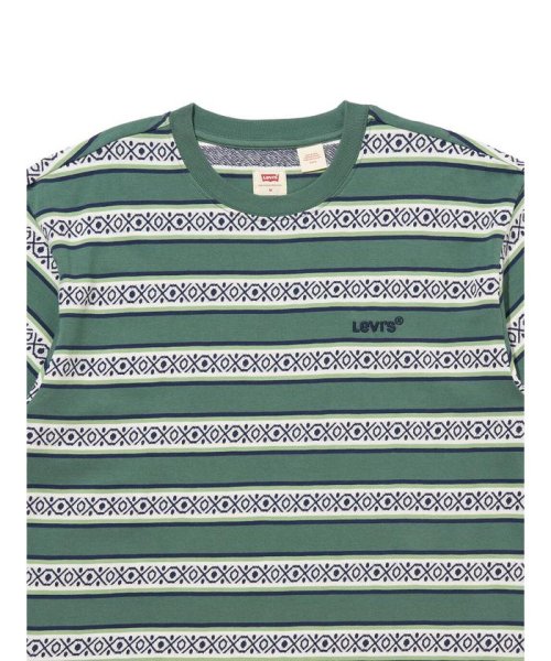 Levi's(リーバイス)/ヴィンテージ Tシャツ グリーン STRIPE DARK/img05