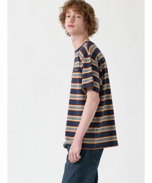 Levi's(リーバイス)/ヴィンテージ Tシャツ ネイビー STRIPE NAVA/img01