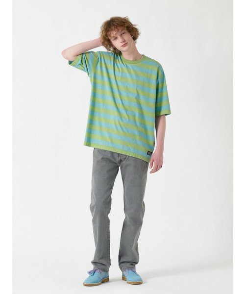 Levi's(リーバイス)/LEVI'S(R) SKATE グラフィック Tシャツ ブルー THINKING ABOUT BLUE/img09