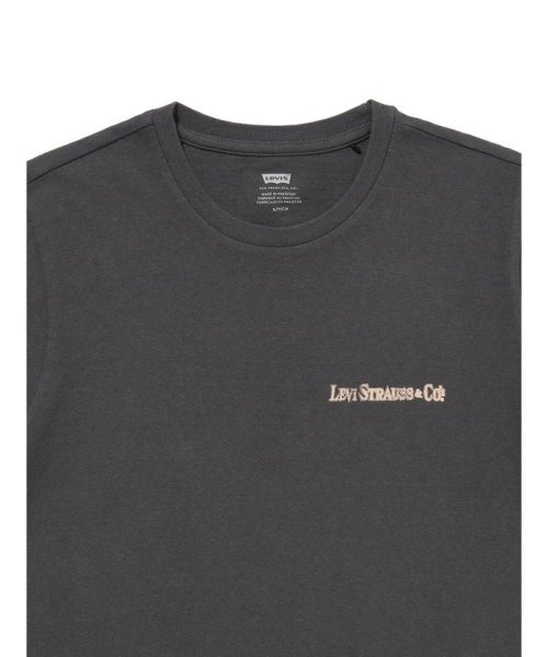 Levi's(リーバイス)/グラフィック Tシャツ ブラック OVERALLS POST/img17