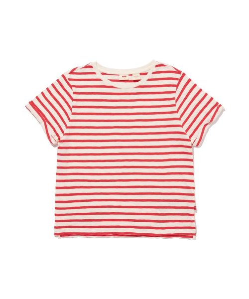 Levi's(リーバイス)/MARGOT ボーダーTシャツ レッド STRIPE CORAL RED/img03