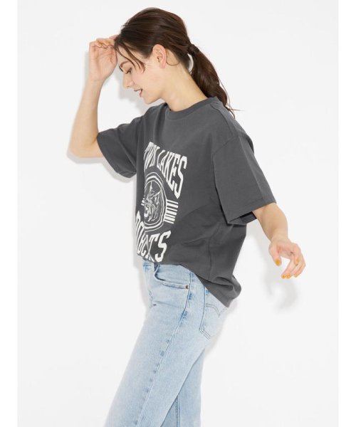 Levi's(リーバイス)/グラフィック Tシャツ　グレー TWIN LAKES BOBCATS/img01