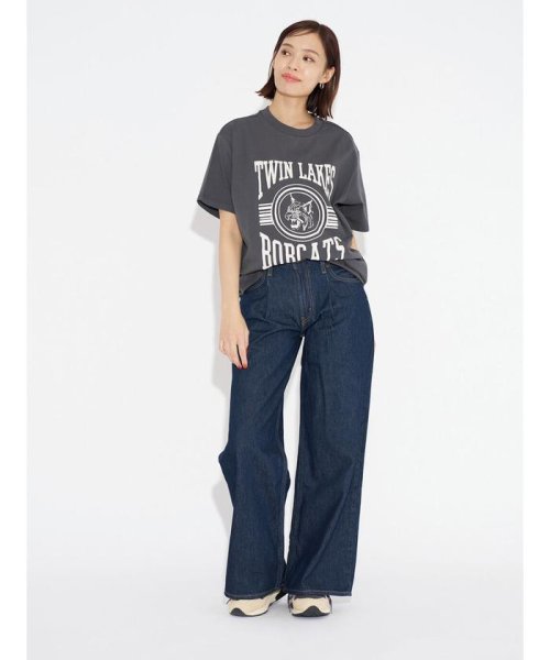 Levi's(リーバイス)/グラフィック Tシャツ　グレー TWIN LAKES BOBCATS/img03