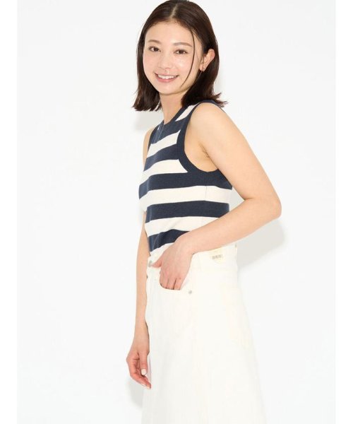 Levi's(リーバイス)/OCEAN ボーダー タンクトップ ブルー STRIPE NIGHTWATCH/img01