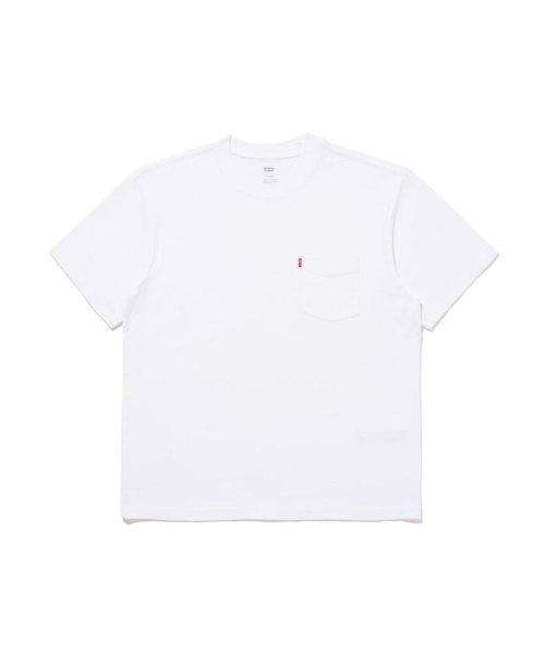 Levi's(リーバイス)/ヘビーウェイト ポケット Tシャツ ホワイト BRIGHT WHITE/img03