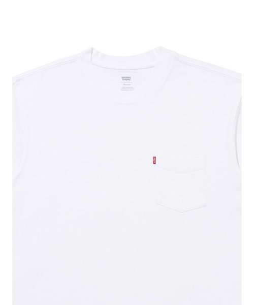 Levi's(リーバイス)/ヘビーウェイト ポケット Tシャツ ホワイト BRIGHT WHITE/img05