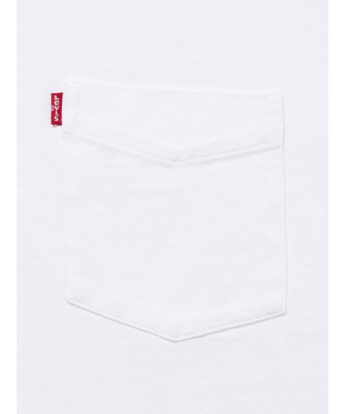 Levi's(リーバイス)/ヘビーウェイト ポケット Tシャツ ホワイト BRIGHT WHITE/img08