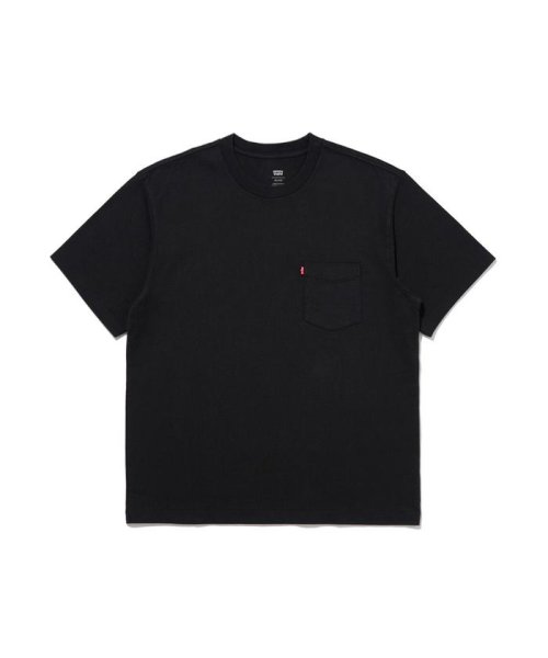 Levi's(リーバイス)/ヘビーウェイト ポケット Tシャツ ブラック MINERAL BLACK/img03