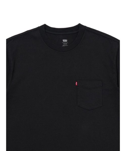 Levi's(リーバイス)/ヘビーウェイト ポケット Tシャツ ブラック MINERAL BLACK/img05