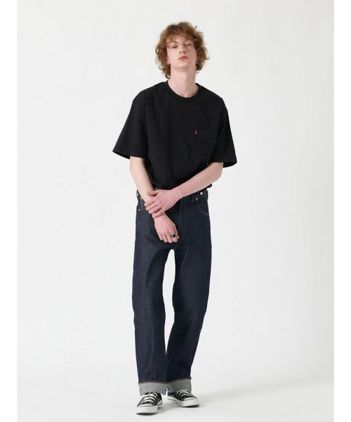Levi's(リーバイス)/ヘビーウェイト ポケット Tシャツ ブラック MINERAL BLACK/img12