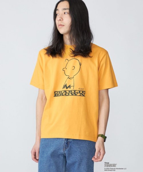 SHIPS MEN(シップス　メン)/ SHIPS: VINTAGE PEANUTS スヌーピー プリント Tシャツ 24SS/img11