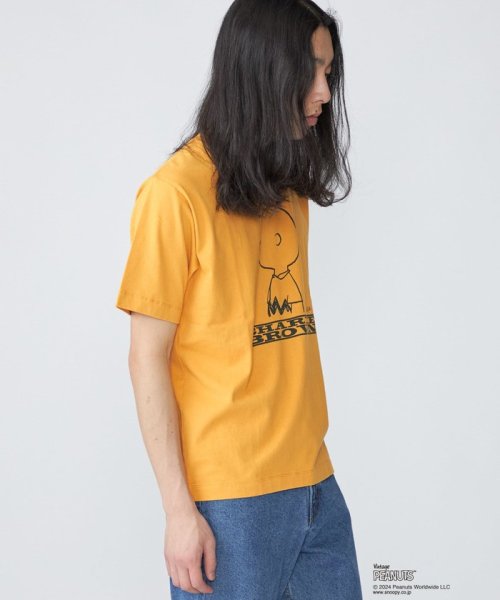 SHIPS MEN(シップス　メン)/ SHIPS: VINTAGE PEANUTS スヌーピー プリント Tシャツ 24SS/img14