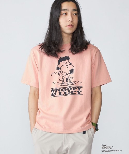 SHIPS MEN(シップス　メン)/ SHIPS: VINTAGE PEANUTS スヌーピー プリント Tシャツ 24SS/img18