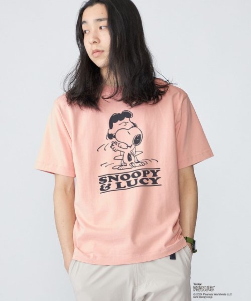 SHIPS MEN(シップス　メン)/ SHIPS: VINTAGE PEANUTS スヌーピー プリント Tシャツ 24SS/img19