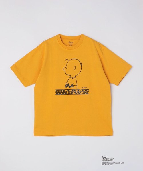 SHIPS MEN(シップス　メン)/ SHIPS: VINTAGE PEANUTS スヌーピー プリント Tシャツ 24SS/img22