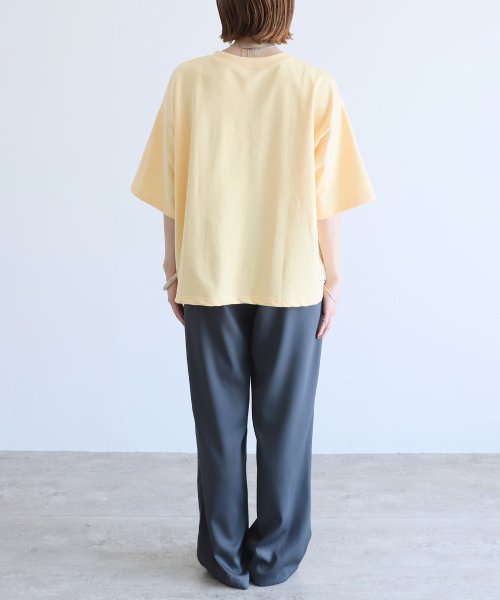 reca(レカ)/【丈短めTYPE】ゆったりベーシックTシャツ(R24120－k)/img24