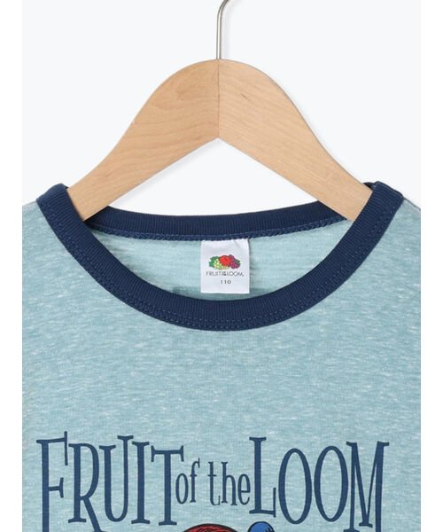 Samansa Mos2 Lagom(サマンサモスモス ラーゴム)/【FRUIT OF THE LOOM】リンガープリントTシャツ/img02