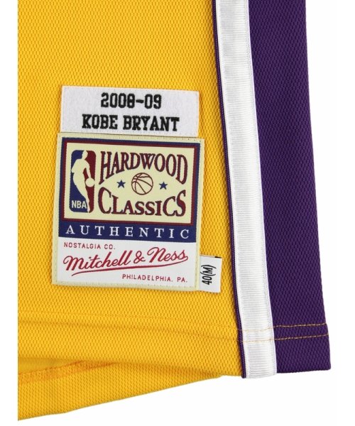 Mitchell & Ness(ミッチェルアンドネス)/コービー・ブライアント レイカーズ ホーム オーセンティックジャージ 2008－09 LOS ANGELES LAKERS NBA AUTHENTIC ROAD/img04