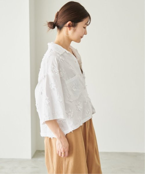 SLOBE IENA(スローブ　イエナ)/crinkle crinkle crinkle 3D embroidery S/S shirts CC－2540/img11