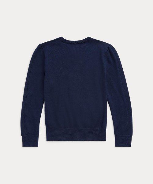 POLO RALPH LAUREN(POLO RALPH LAUREN)/(ガールズ 2才～4才)コットン クルーネック カーディガン/img01