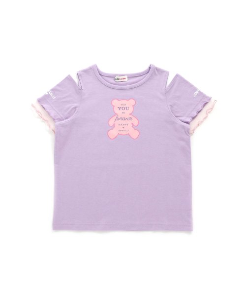 JENNI belle(ジェニィベル)/【WEB限定】防蚊肩あきクマTシャツ/img08