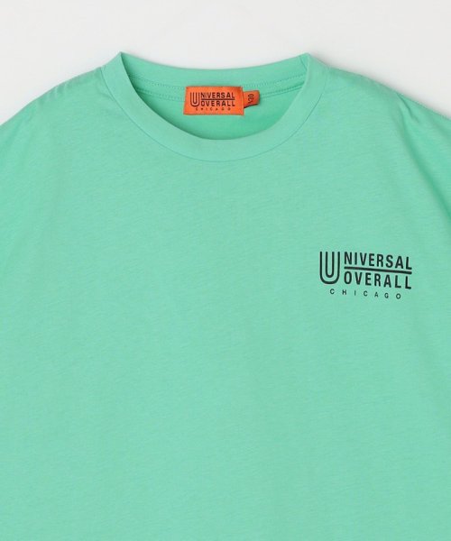 SHIPS any WOMEN(シップス　エニィ　ウィメン)/UNIVERSAL OVERALL: ワンポイント ロゴ 半袖 Tシャツ<KIDS>/img02