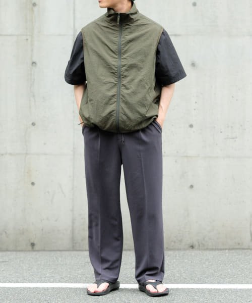 ITEMS URBANRESEARCH(アイテムズアーバンリサーチ（メンズ）)/メッシュライニング Zip Upナイロンベスト/img19