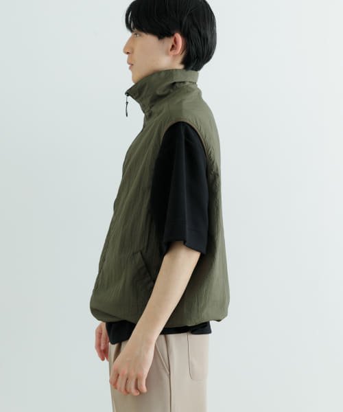 ITEMS URBANRESEARCH(アイテムズアーバンリサーチ（メンズ）)/メッシュライニング Zip Upナイロンベスト/img27