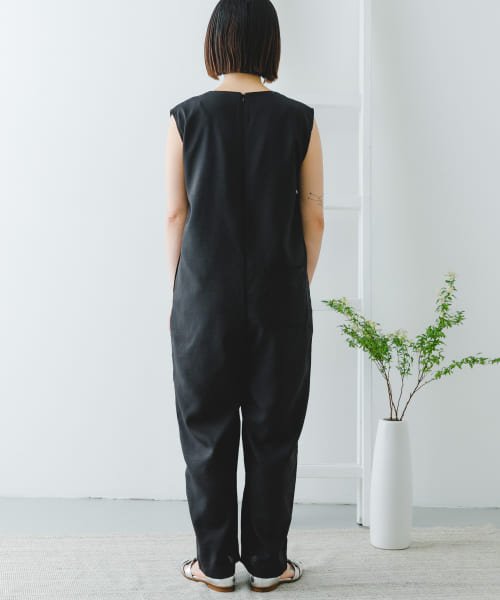 ITEMS URBANRESEARCH(アイテムズ アーバンリサーチ（レディース）)/『セットアップ対応』リネンライクオールインワン/img14