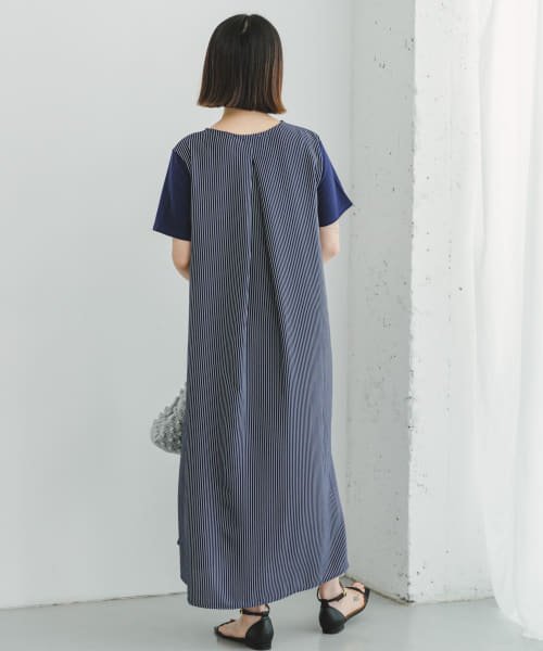 ITEMS URBANRESEARCH(アイテムズ アーバンリサーチ（レディース）)/切り替えTシャツワンピース/img13