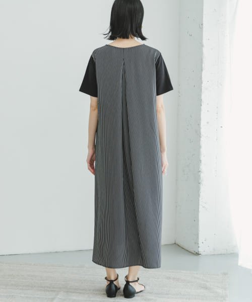 ITEMS URBANRESEARCH(アイテムズ アーバンリサーチ（レディース）)/切り替えTシャツワンピース/img19