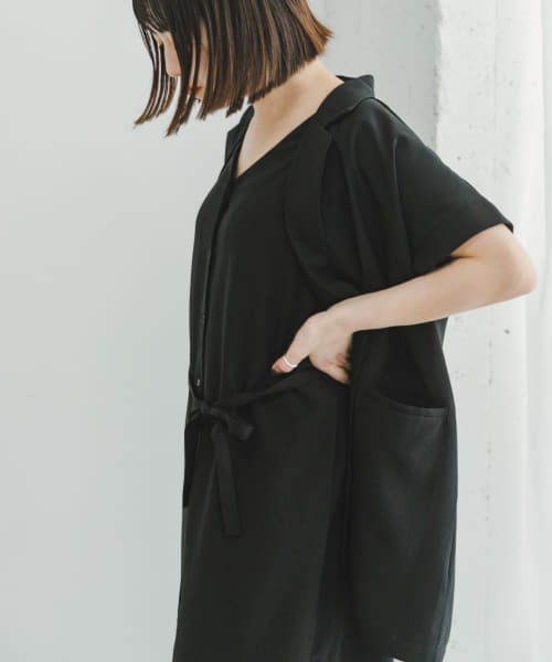 ITEMS URBANRESEARCH(アイテムズ アーバンリサーチ（レディース）)/『セットアップ対応』リネンライクジレ/img08